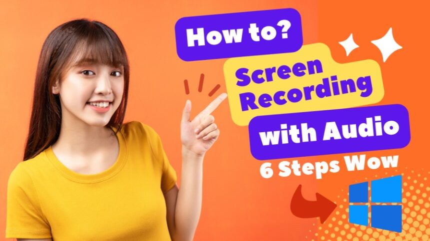 Screen Recording with Audio Windows